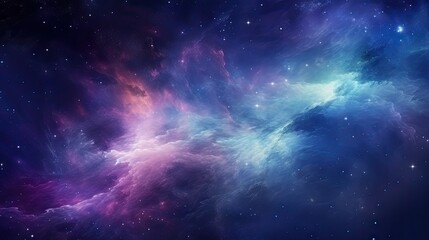 Fototapeta premium Colorful space galaxy cloud nebula. Stary night cosmos. Universe science astronomy. Supernova background wallpaper.