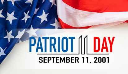 Fototapeta na wymiar Patriot Day in the United States