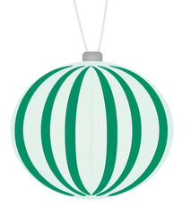 Colorful Christmas ball. vector illustration