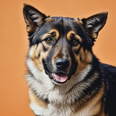 German shepherd portrait