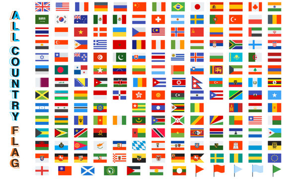 flags of countries around the world