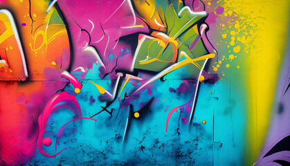 colorful abstract, graffiti background, sprayer background, graffiti art