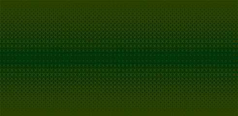 Halftone pattern with rhombuses and stars. Abstract geometric gradient background. Vector illustration,