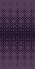 Halftone pattern with rhombuses and stars. Abstract geometric gradient background. Vector illustration,