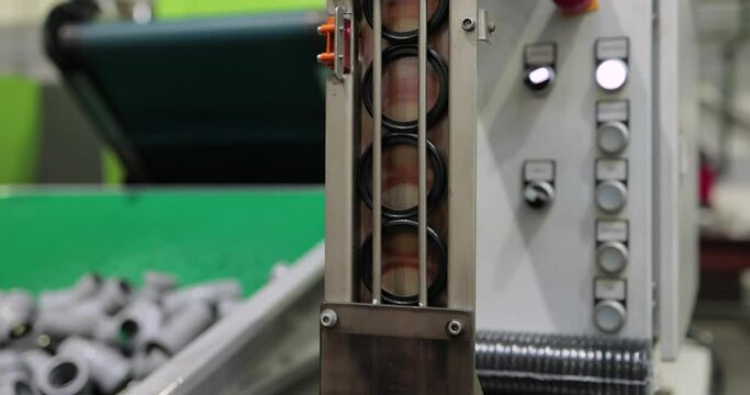 sealing ring for sewage pipe in production