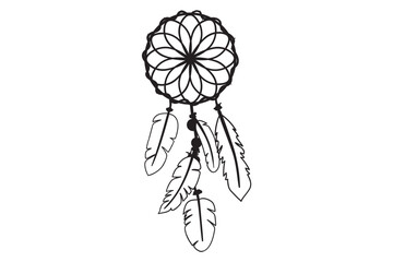 Dreamcatcher SVG, Dream catcher clipart, Dreamcatcher cut file, Dreamcatcher vector, Dreamcatcher silhouette, Dream catcher design, Dreamcatcher digital file, Dreamcatcher art, Dreamcatcher crafting, 