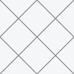 White ceramic tiles texture. Light rustic ceramic tiles. Seamless pattern, realistic style. Vector background.