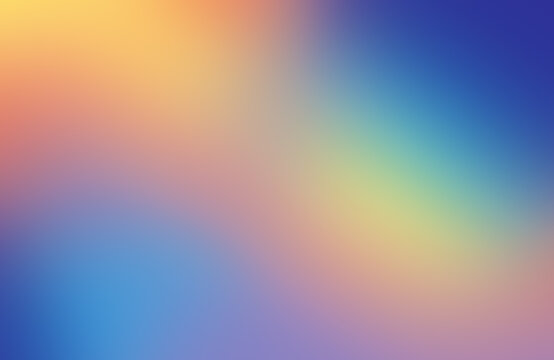 Golden yellow orange blue background. Color gradient. Bright fiery background