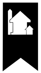 Illustration vector graphic logo icon of home