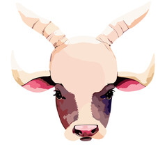 bull head vector
