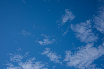 Naklejka na ściany i meble blue sky with cloud can be used as background