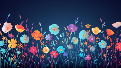 flower garden (Generative AI), 花園