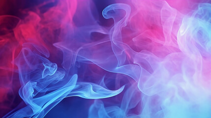 a colorful smoke background made with generative AI