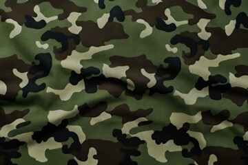 Fototapeta premium Military camouflage green background. Camo print design generative by AI