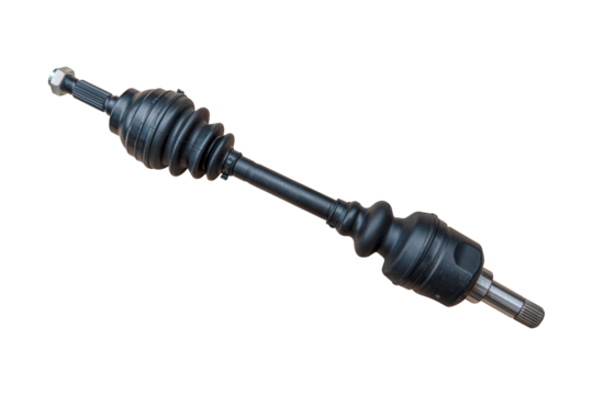good drive shaft isolated on white background
