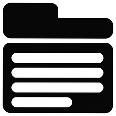 Illustration vector graphic of file icon