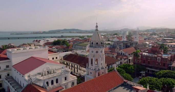 Panama City Casco Viejo Clock Tower