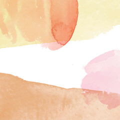 Fototapeta premium Abstract watercolor background. Hand-painted background. Vector illustration.