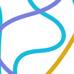 Blue Ochre Lines Backdrop 