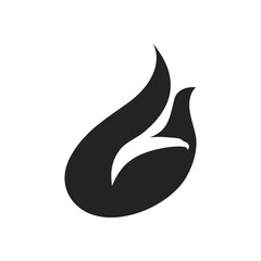 hawk logo template. Icon Illustration Brand Identity. Isolated and flat illustration. Vector graphic