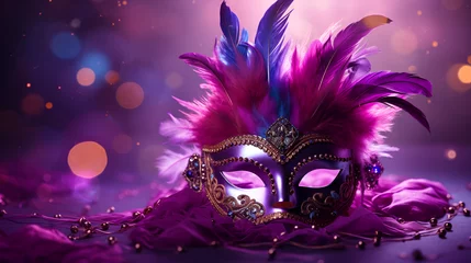 Rolgordijnen carnival mask © Imran