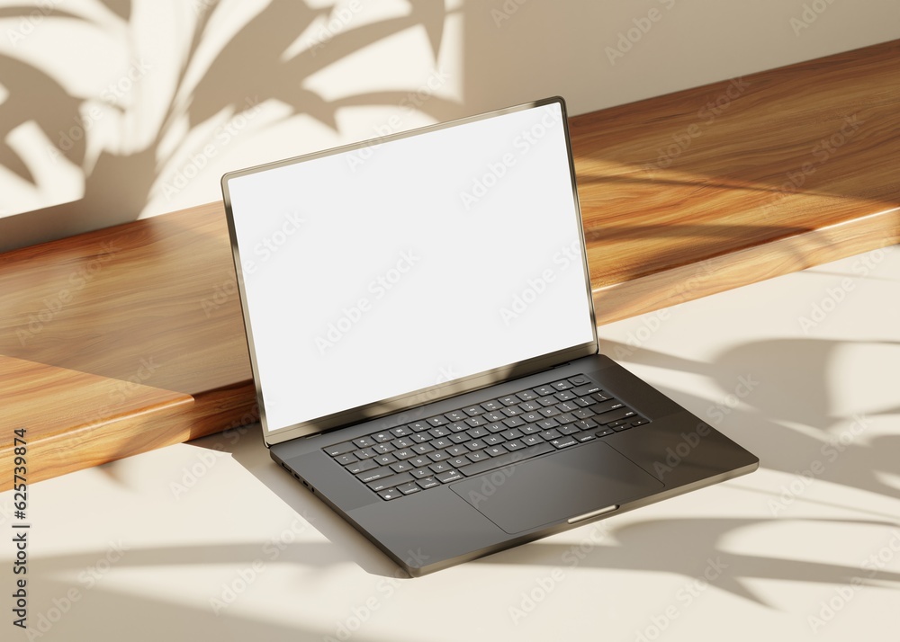 Poster responsive web design and website mockup, devices mock up, smartphone desktop tablet laptop template