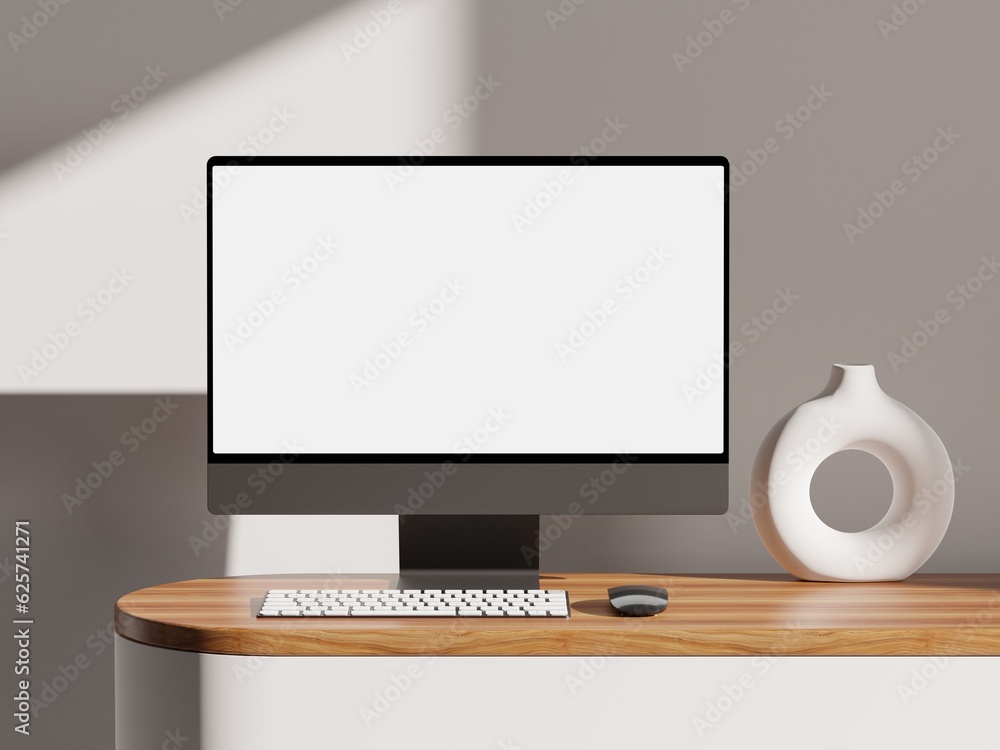 Canvas Prints responsive web design and website mockup, devices mock up, smartphone desktop tablet laptop template