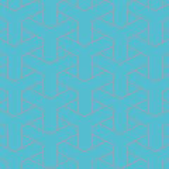 Cube seamless background. Vector illustration.