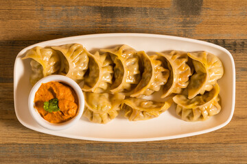 Steamed Nepali dumplings