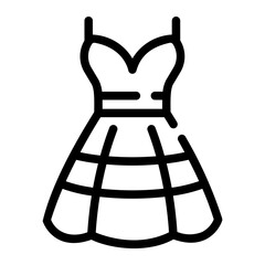 dress Line Icon