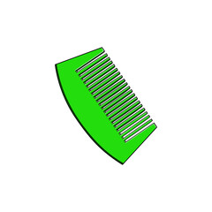 Comb barber tools shop design pattern illustration for barbershop.