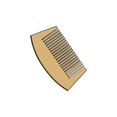 Comb barber tools shop design pattern illustration for barbershop.