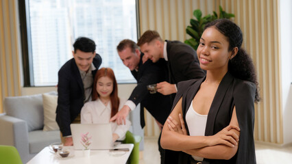 Business people in the office.