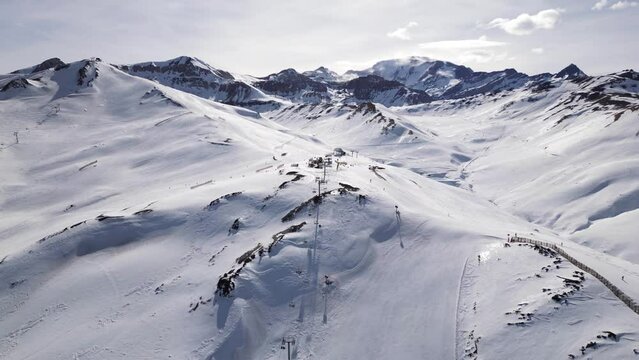 Located in the Andes Mountains in Chile, Valle Nevado is the closest ski resort to Santiago.  It is known as some of Chile's best resorts and among South America's most modern ski centers.
