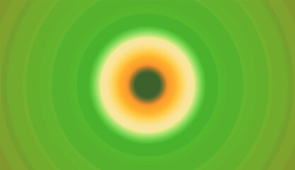 abstract circle gradient background. abstract 3D circle background with green line effect