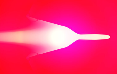 abstract neon arrows running fast on the light background. arrowhead illustration. Abstract Red Neon Arrow Background. vector design eps 10