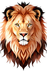 Fototapeta premium head of lion