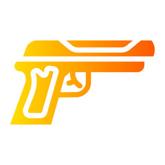 gun Gradient icon