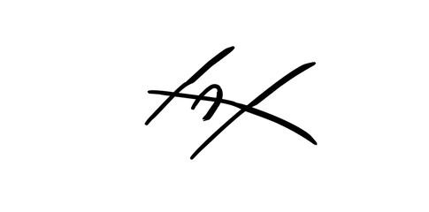 random pen strokes on white paper.  abstract art that has its own meaning