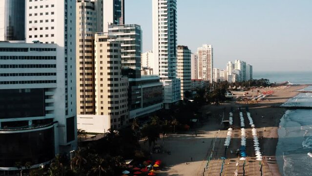 playas y edificios de boca grande Cartagena
