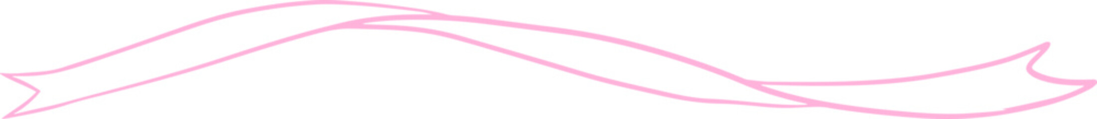 Pink Ribbon outline