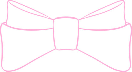 Pink Ribbon outline
