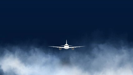 National Aviation Day August 19 4K Video Animation Banner Background