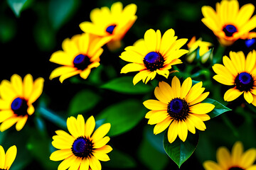 yellow flowers