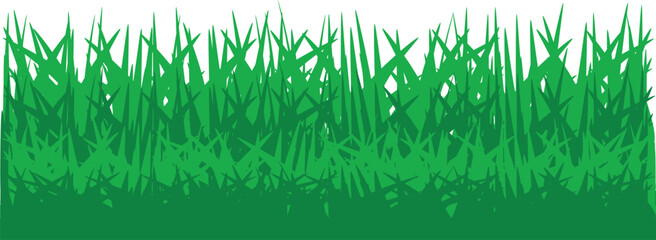 green grass on white background . the idea for picnic football field ,golf ,lawn