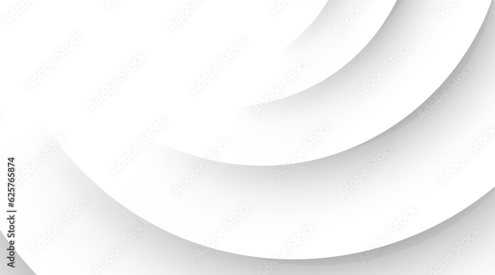 Poster abstract white gray colors with circle lines pattern texture background. abstract ripple effect on w