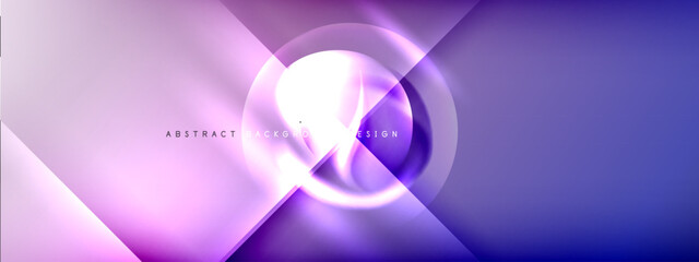 Color gradient shadows and light effects background. Lens flares and circles design. Trendy simple fluid color gradient abstract background with dynamic straight shadow line effect