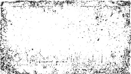 Abstract grunge overlay texture of old grunge surface. Vector splatter grunge black and white background. Image includes a effect the black and white tones. grunge texture for background. Grainy abstr