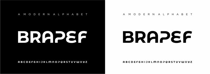 letters font Elegant awesome minimalist geometric typeface design