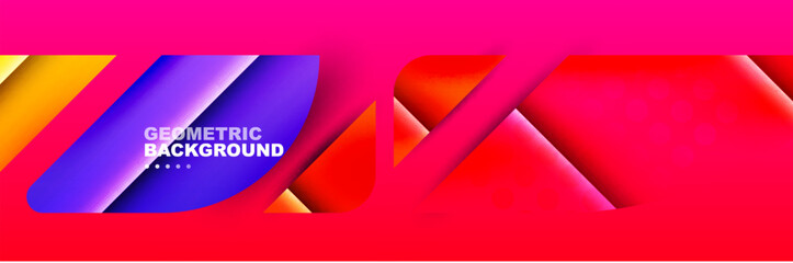 Abstract background with trendy composition and fluid gradients